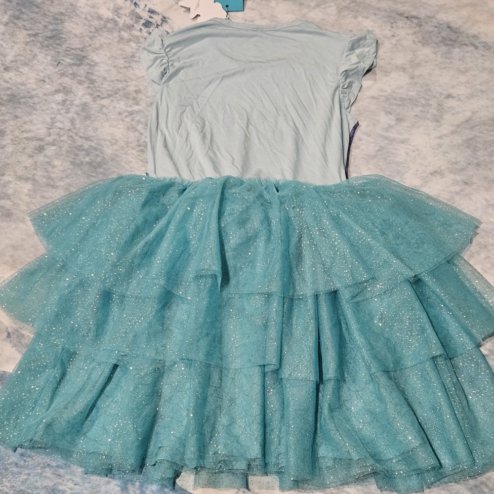 Posh Peanut Disney Little Mermaid Ariel Tulle Dress NWT Girls Size 10/12 - Picture 5 of 5